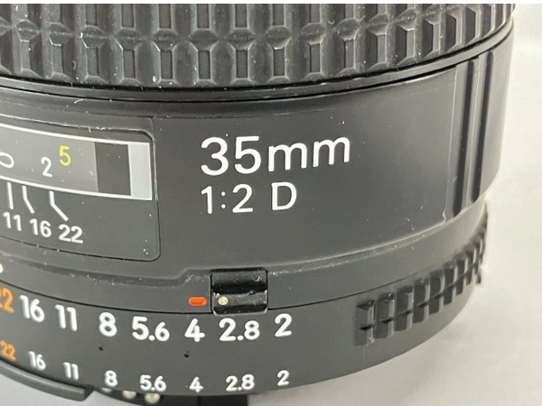 【動作保証】 Nikon AF NIKKOR 35mm 1:2 D カメラ レンズ ニコン ジャンク W8758233の画像4