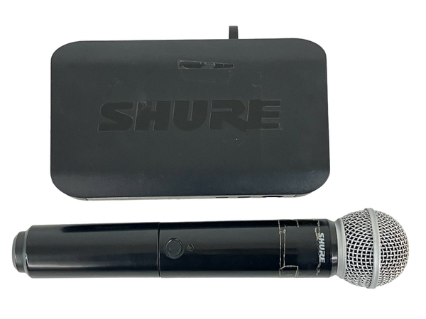 [ operation guarantee ]SHURE SM58 BLX4 Mike receiver set PA machinery Sure - used N8801601