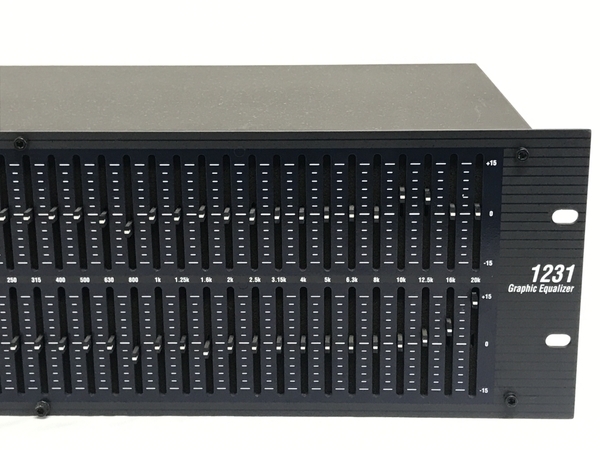 DBX 1231 グラフィックイコライザー Graphic Equalizer ディービーエックス オーディオ 機器 ジャンク F8627744の画像5