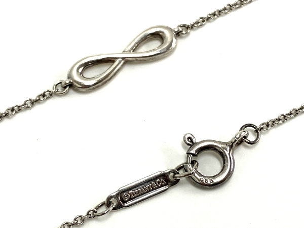 Tiffany ブレスレット インフィニティ アクセサリー シルバー スターリングシルバー レディース 中古 T8234648_画像6