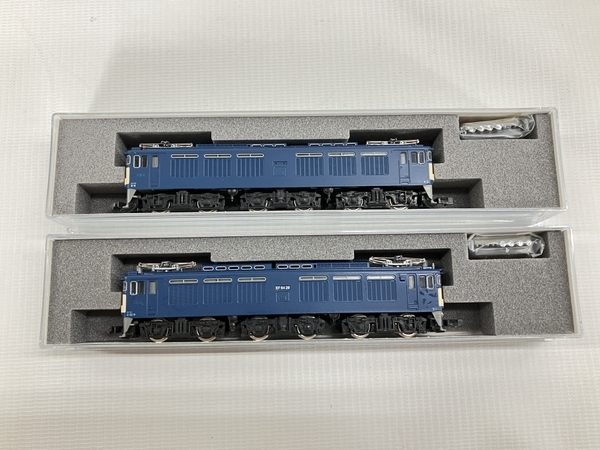 【動作保証】KATO 3041 3042 EF64 0番台 一般色 前期 後期 2両 セット 電気機関車 鉄道模型 Nゲージ 中古 W8803740の画像9