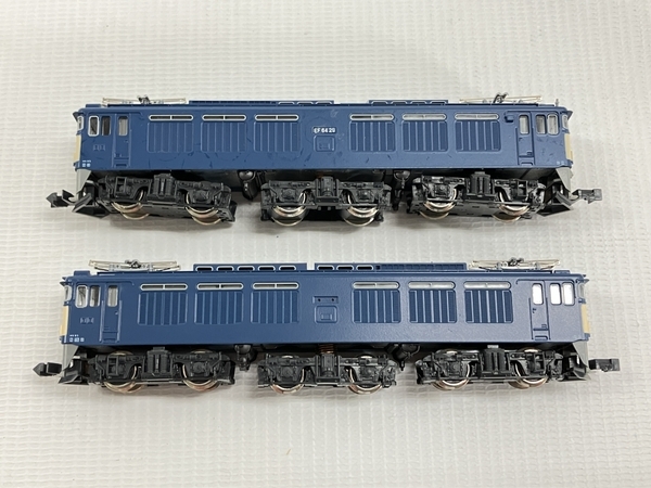 【動作保証】KATO 3041 3042 EF64 0番台 一般色 前期 後期 2両 セット 電気機関車 鉄道模型 Nゲージ 中古 W8803740の画像6
