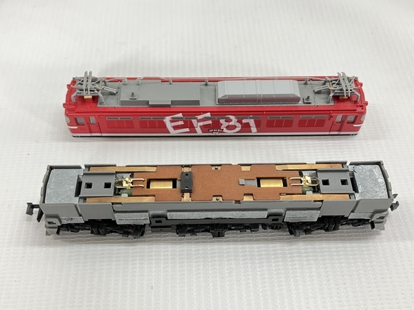 【動作保証】KATO 3010-1 EF81 一般色 3010-2 EF81 95 レインボー 2両セット 鉄道模型 Nゲージ 中古 W8803729の画像8