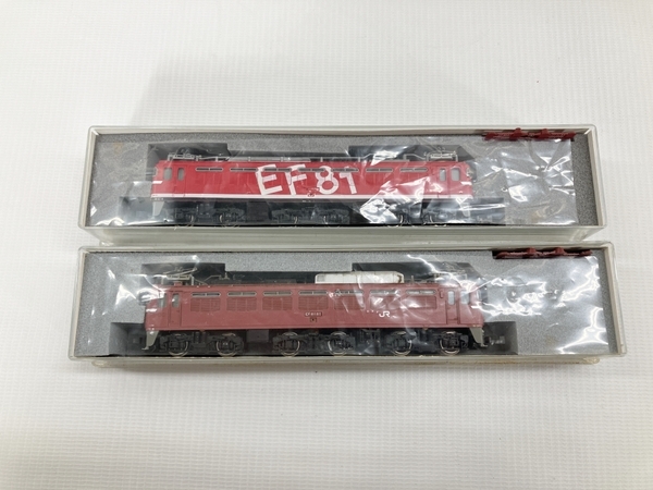 【動作保証】KATO 3010-1 EF81 一般色 3010-2 EF81 95 レインボー 2両セット 鉄道模型 Nゲージ 中古 W8803729の画像9