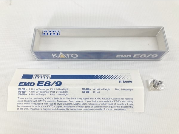 【動作保証】KATO 176-281 EMD E8/9 A SP,Daylight #6047 SOUTHERN PACIFIC サザンパシフィクNゲージ 鉄道模型 中古 W8803696_画像2