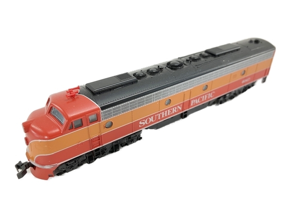 【動作保証】KATO 176-281 EMD E8/9 A SP,Daylight #6047 SOUTHERN PACIFIC サザンパシフィクNゲージ 鉄道模型 中古 W8803696_画像1