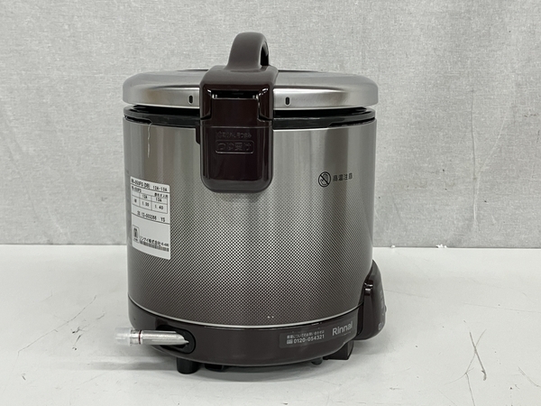 【動作保証】 Rinnai RR-050FS リンナイ 都市ガス用 炊飯器 2020年製 中古 良好 S8796218の画像4