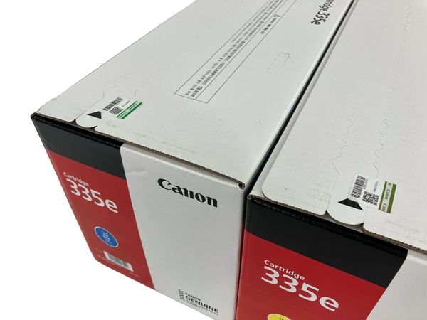 【動作保証】 Canon 335e ブラック マゼンタ シアン イエロー 4色1セット トナー 未使用 N8806499_画像6