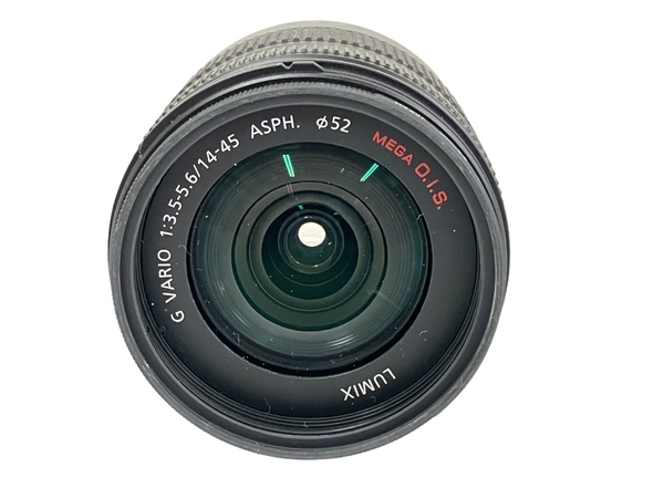 【動作保証】 Panasonic H-FS014045 LUMIX G VARIO 14-45mm F3.5-5.6 ASPH MEGA O.I.S. デジタル一眼カメラ 交換レンズ 中古 T8784575の画像8