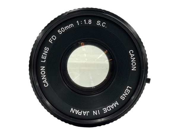 Canon AE-1 FD 50mm f1.8 S.C. フィルムカメラ ボディ レンズ セット ジャンク N8787226_画像4