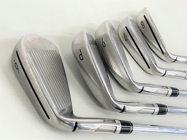 TaylorMade テーラーメイド STEALTH ステルス 5本アイアンセット 6/7/8/9/P シャフト KBS MAX MT80 ゴルフ用品 中古 K8798257_画像6