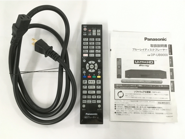 【動作保証】Panasonic DP-UB9000 ブルーレイディスクプレーヤー 4K 2019年製 パナソニック 家電 中古 良好 Y8752952_画像3