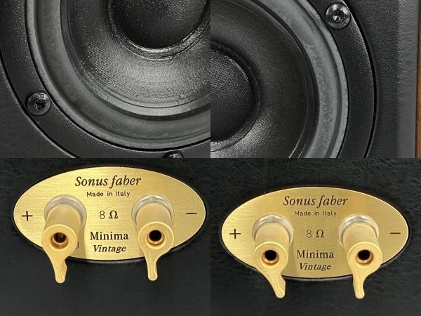 【動作保証】sonus faber minima vintage スピーカー ペア 音響 ソナス・ファベール 中古 良好 Y8755604の画像6
