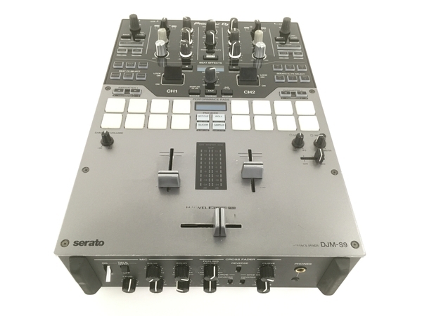 Pioneer DJM-S9-S スクラッチスタイル Serato DJ Pro/rekordbox対応 2ch DJミキサー 2018年製 音響機材 中古 Y8760688