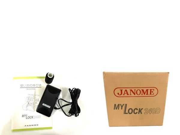 JANOME ジャノメ MY LOCK 240D 788型 ロックミシン 家電 ジャンク B8802989の画像10