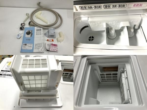 [ operation guarantee ]HITACHI drum type washing machine BD-SV110CL 2019 year year made left opening consumer electronics used comfort B8792155