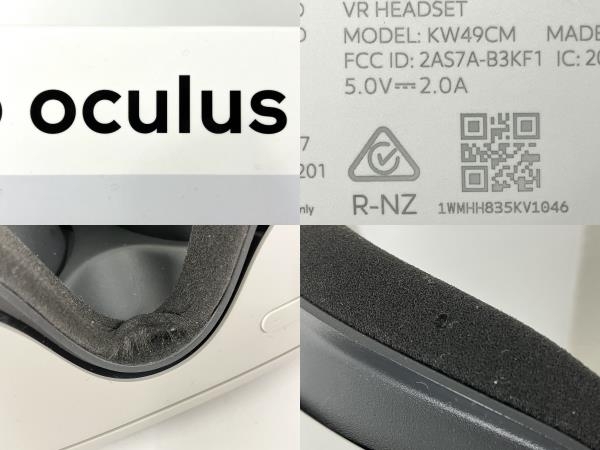 【動作保証】Oculus KW49CM Quest2 VR ヘッドセット 中古 良好 Y8767707の画像4