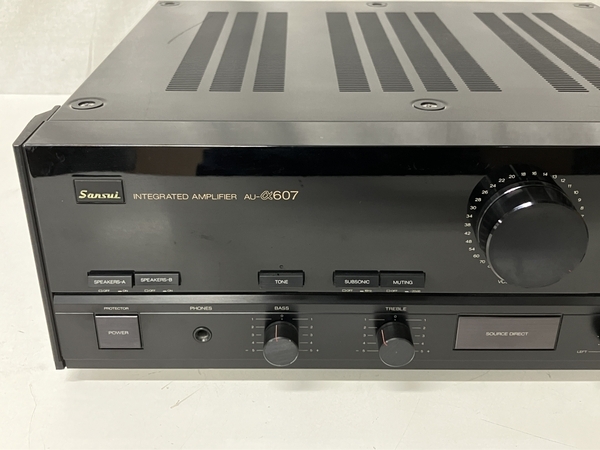 [ operation guarantee ]SANSUI AU-a607 pre-main amplifier sound equipment used S8806830