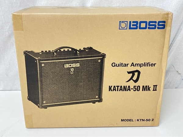 【動作保証】BOSS KTN-50 2 MkII KATANA-50 ギター コンボアンプ 刀 音響機材 ボス 未使用 S8782700の画像3
