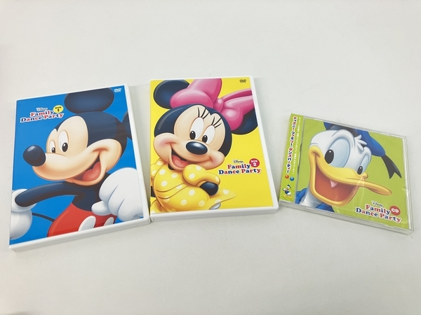 【動作保証】DWE ディズニー ファミリー ダンス パーティー DVD CD Family Dance Party 教材 中古 Z8767640_画像4