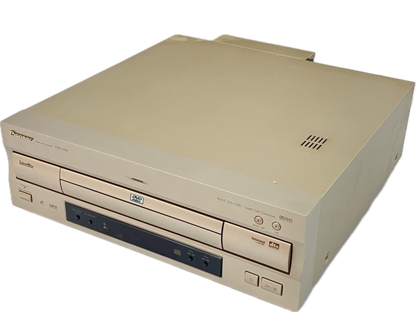 【動作保証】Pioneer パイオニア DVD LDプレーヤー レーザーディスクプレイヤー DVL-919 リモコン付き 中古 訳あり C8662256_画像1