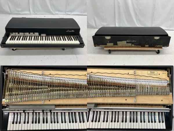 【引取限定】RHODES Mark I Suitcase ローズ ピアノ + FR 7710 アンプセット 73鍵 ローデス ジャンク 直 C8704106_画像3