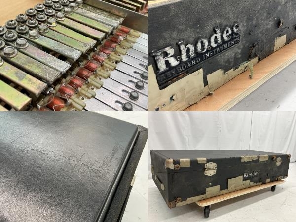 【引取限定】RHODES Mark I Suitcase ローズ ピアノ + FR 7710 アンプセット 73鍵 ローデス ジャンク 直 C8704106_画像5