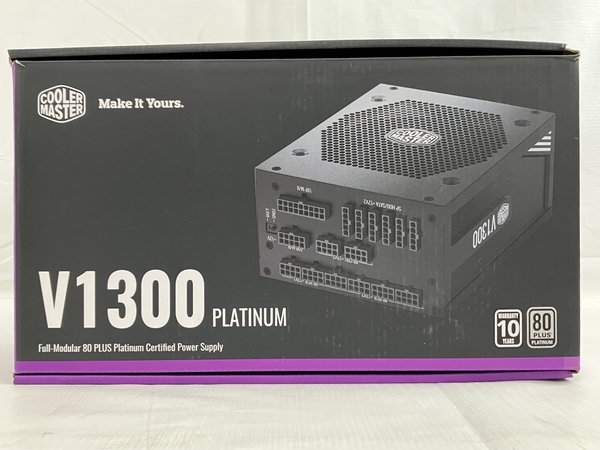 Cooler Master MPZ-D001-AFBAPV-JP V1300 Platinum 大容量 電源ユニット 1300W PC周辺機器 ジャンク N8809666_画像2