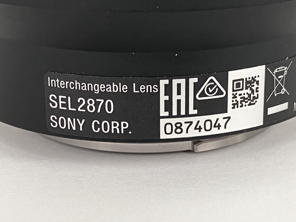 【動作保証】SONY SEL2870 FE 28-70mm F3.5-5.6 OSS カメラ レンズ 中古 Y8805868の画像3