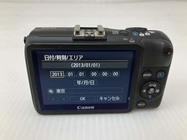 【動作保証】Canon EOS M2 ボディ EF-M 18-55mm 3.5-5.6 STM 22mm 2 STM ダブルレンズキット ミラーレス 中古 O8805798_画像6