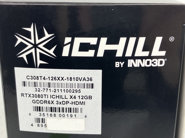 INNO3D NVIDIA GEFORCE RTX 3080 Ti ICHILL X4 グラフィックボード PC周辺機器 ジャンク N8803482_画像9