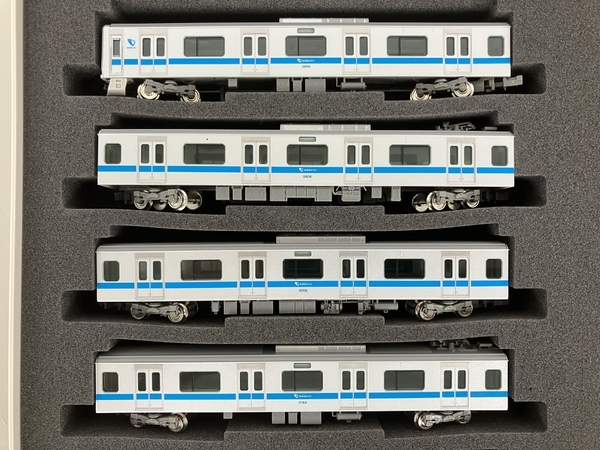 【動作保証】GREENMAX 4584 小田急3000形電車 7次車 ブランドマーク付き 8両編成セット 鉄道模型 良好 中古 Y8810057の画像6