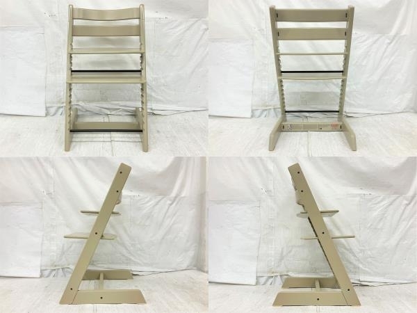 STOKKE ストッケ TrippTrapp トリップトラップ ベビーチェア 子供椅子 木製 中古 K8619779_画像2