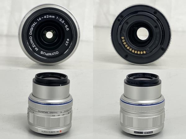 【動作保証】OLYMPUS オリンパス PEN E-PL2 14-42mm F3.5-5.6 ミラーレス 一眼レフ カメラ レンズセット 中古 K8791459_画像4