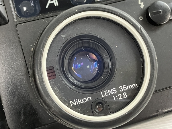 【動作保証】Nikon L35 AW AD コンパクトフィルムカメラ ジャンク N8787227の画像3