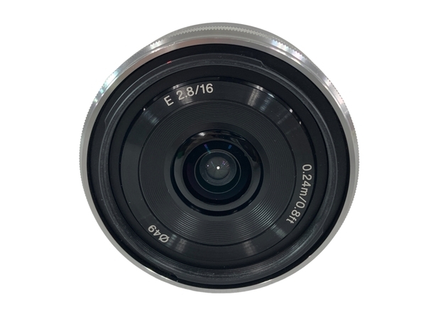 【動作保証】SONY SEL16F28 E16mm 2.8 単焦点 レンズ 中古 N8780484の画像3