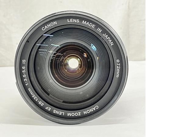 【動作保証】Canon ZOOM LENS EF 28-135mm 1:3.5-5.6 IS ズームレンズ キャノン カメラ周辺機器 ジャンク W8781102_画像2
