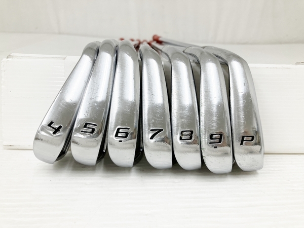 【動作保証】BRIDGESTONE J15DPF FORGED アイアン 4,5,6,7,8,9,P 7本セット ゴルフクラブ ブリヂストン 中古 O8788604の画像2