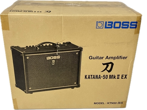 【動作保証】BOSS KTN-50 2EX MkII KATANA-50 ギター コンボアンプ 刀 音響機材 ボス 未使用 S8782697の画像1