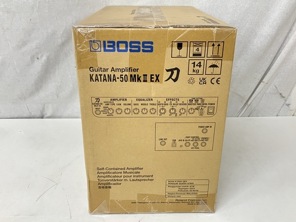 【動作保証】BOSS KTN-50 2EX MkII KATANA-50 ギター コンボアンプ 刀 音響機材 ボス 未使用 S8782697の画像4