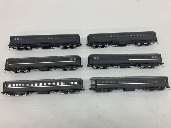 マツモト模型 オテン 9020系 客車 6両セット HOゲージ 鉄道模型 訳有 C8806384の画像7