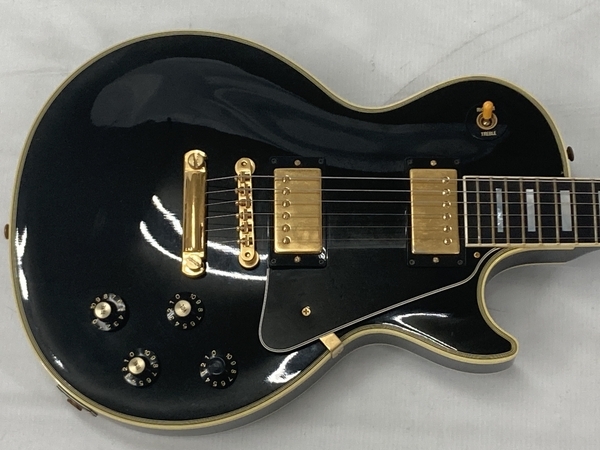 【動作保証】Gibson Custom Shop Historic Collection Les Paul Custom Ebony レスポール カスタム ブラックビューティー 中古 W8789458_画像3