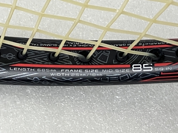 YONEX F-LASER 9V サイズ UL1 25-35 軟式 テニス ラケット ヨネックス 中古 S8812594_画像8