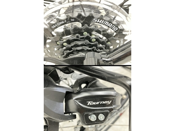 【動作保証】Bridgestone TB1e モデル TB7B 電動アシスト自転車 電動クロスバイク ブリヂストン 中古 良好 楽 O8788505_画像10