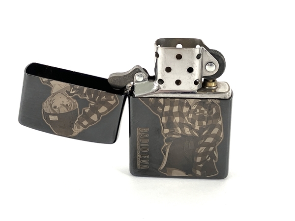 【動作保証】ZIPPO RADIO EVA レイ ライター 中古 Y8808084_画像8