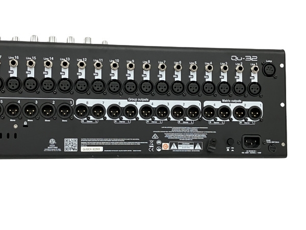 【引取限定】ALLEN&HEATH QU-32 32ch デジタルミキサー アレンアンドヒース PA機材 音響機器 中古 直 M8522444の画像5