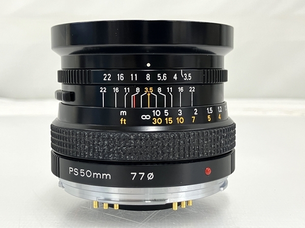 ZENZABRONICA SQ-Ai ZENZANON PS50mm F3.5 カメラ レンズ ジャンク T8408651の画像6
