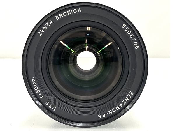 ZENZABRONICA SQ-Ai ZENZANON PS50mm F3.5 カメラ レンズ ジャンク T8408651の画像3