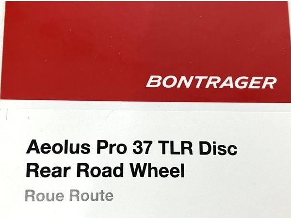 TREK トレック BONTRAGER ボントレガー AEOLUS PRO 37 TLR Disc ディスク ロード ホイール 自転車 中古 良好 M8812236_画像8