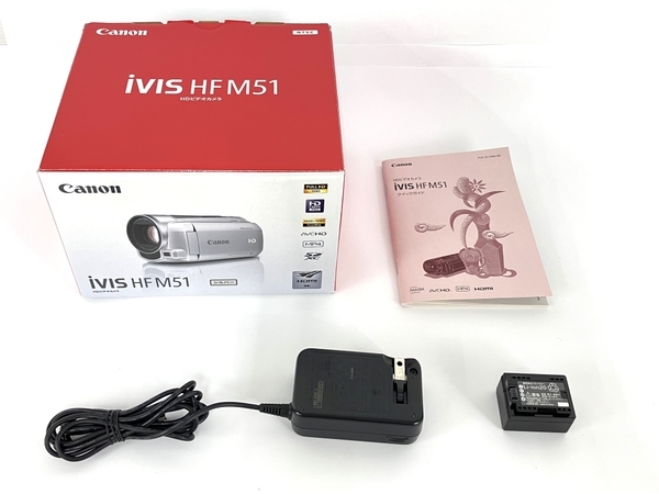 【動作保証】CANON iVIS HF M51 ビデオカメラ 2012年製 中古 Y8782420_画像2